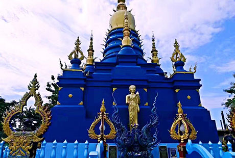 泰国清迈蓝庙1